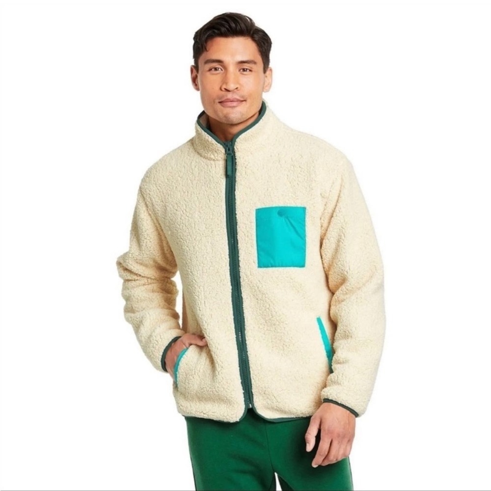 Lego X Target Sherpa Color Block Jacket M - image 2